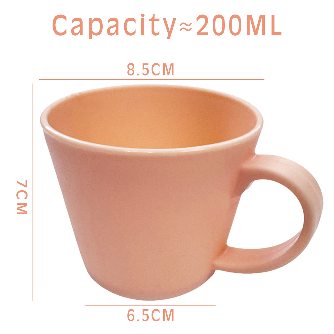6pcs Thick Rice cup Multipurpose Plastic Cup Rice Mug Pangtakal ng ...