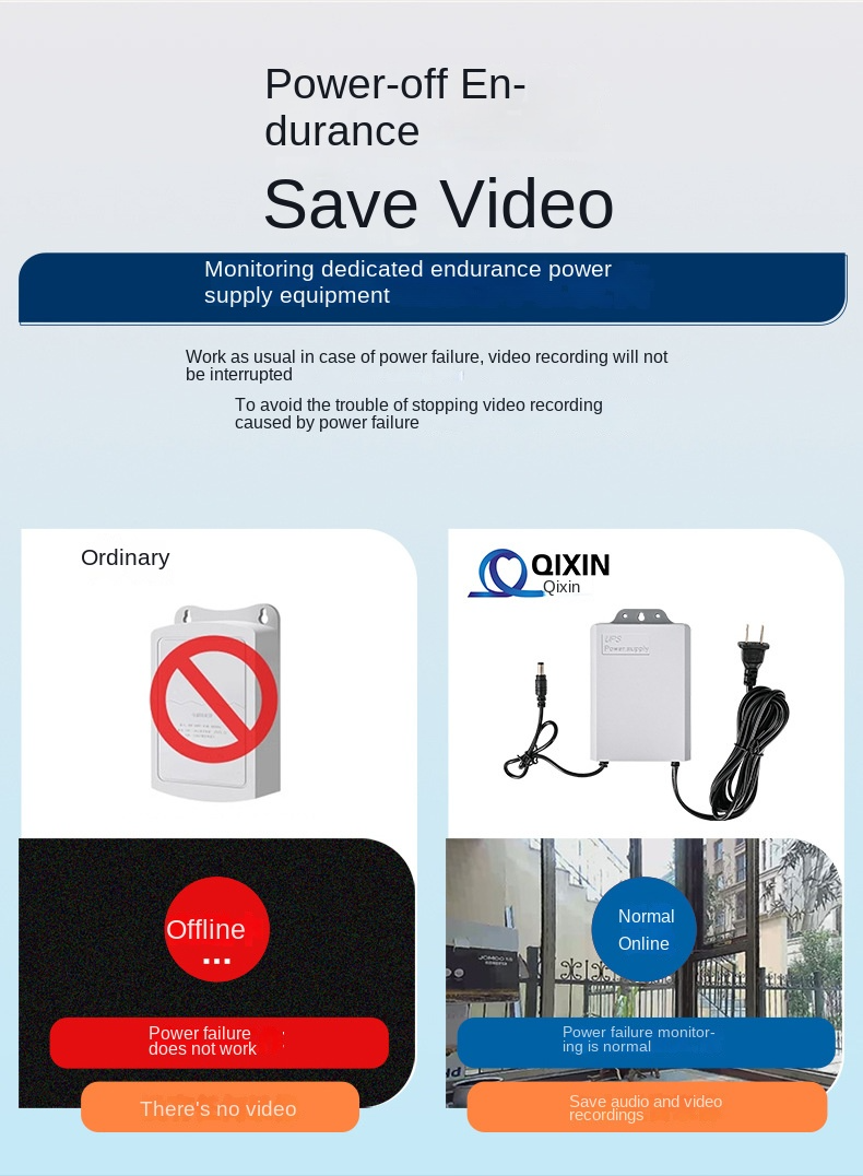 12V 22500mAh Outdoor UPS – Reliable Backup Power for CCTV, WiFi Routers ...