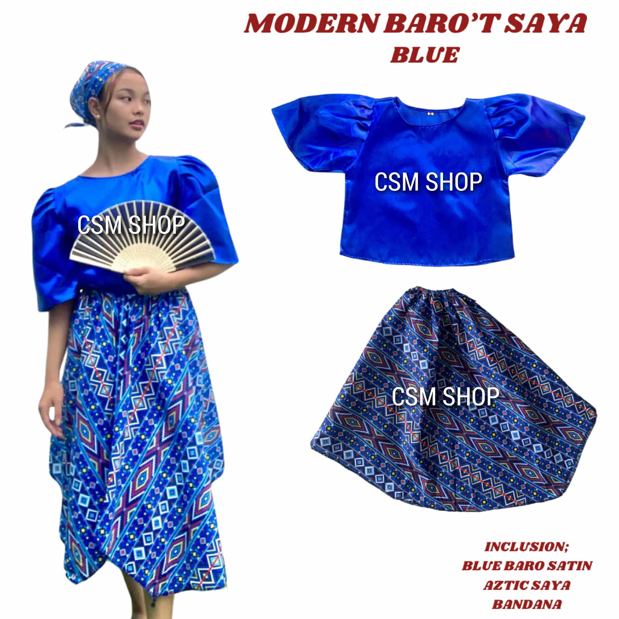 [Buwan ng Wika Costumes] Filipiniana Set Costumes for Girls / Kimona at ...