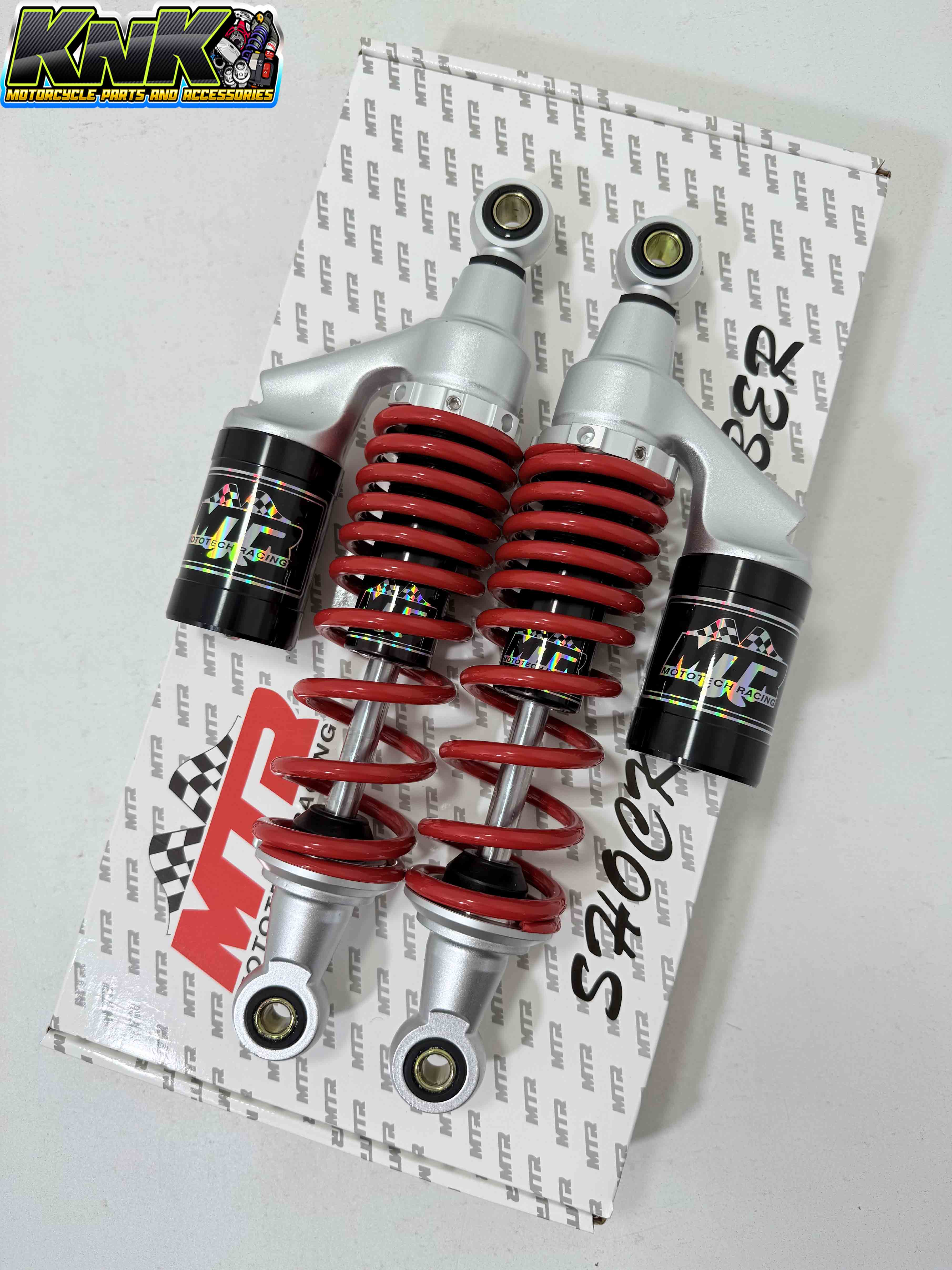 MTR REAR SHOCK SUSPENSION FULLY ADJUSTABLE W/ TANK 310MM FOR WAVE 125 ...