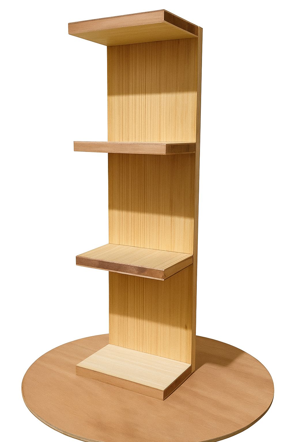Multi-Purpose Unpainted Plyboard Wall Rack – Hanging, Stackable Storage ...