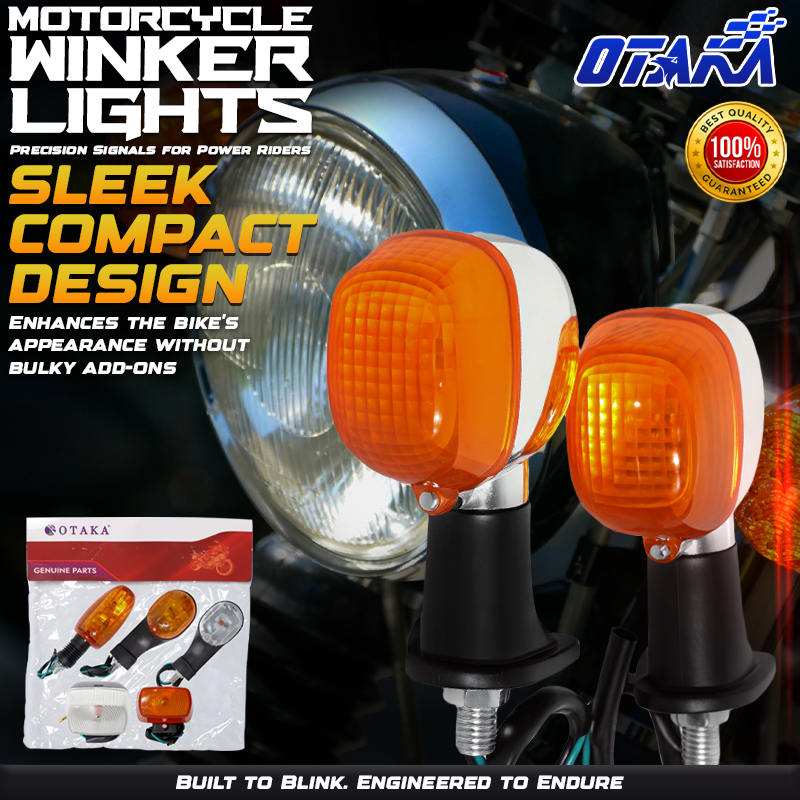 FIX PRO MOTORCYCLE WINKER LAMP FOR BAJAJ/BARAKO/CT100/XRM/UNIVERSAL ...
