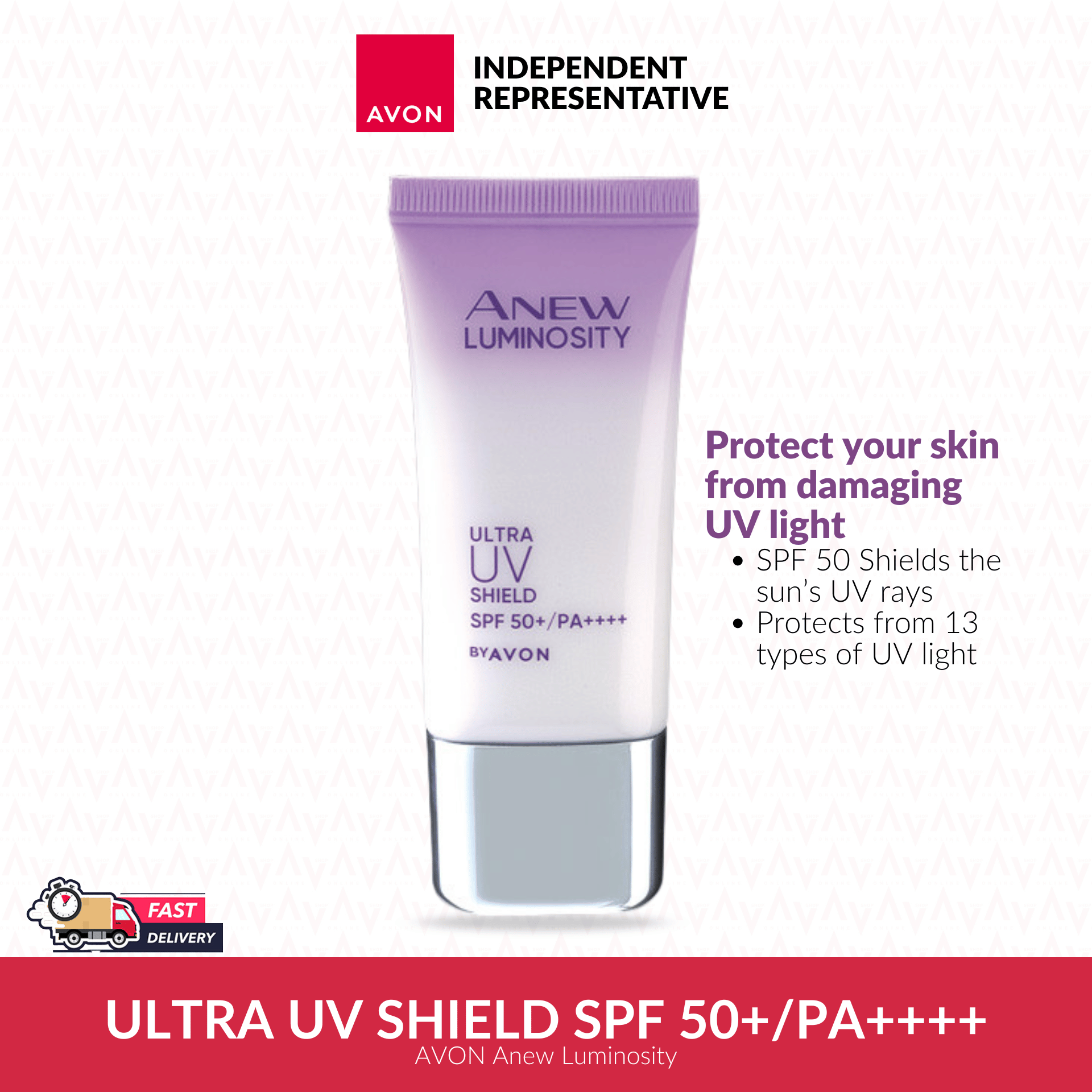 AVON Anew Luminosity Ultra UV Shield SPF 50+/PA++++ 30mL | Shopee ...
