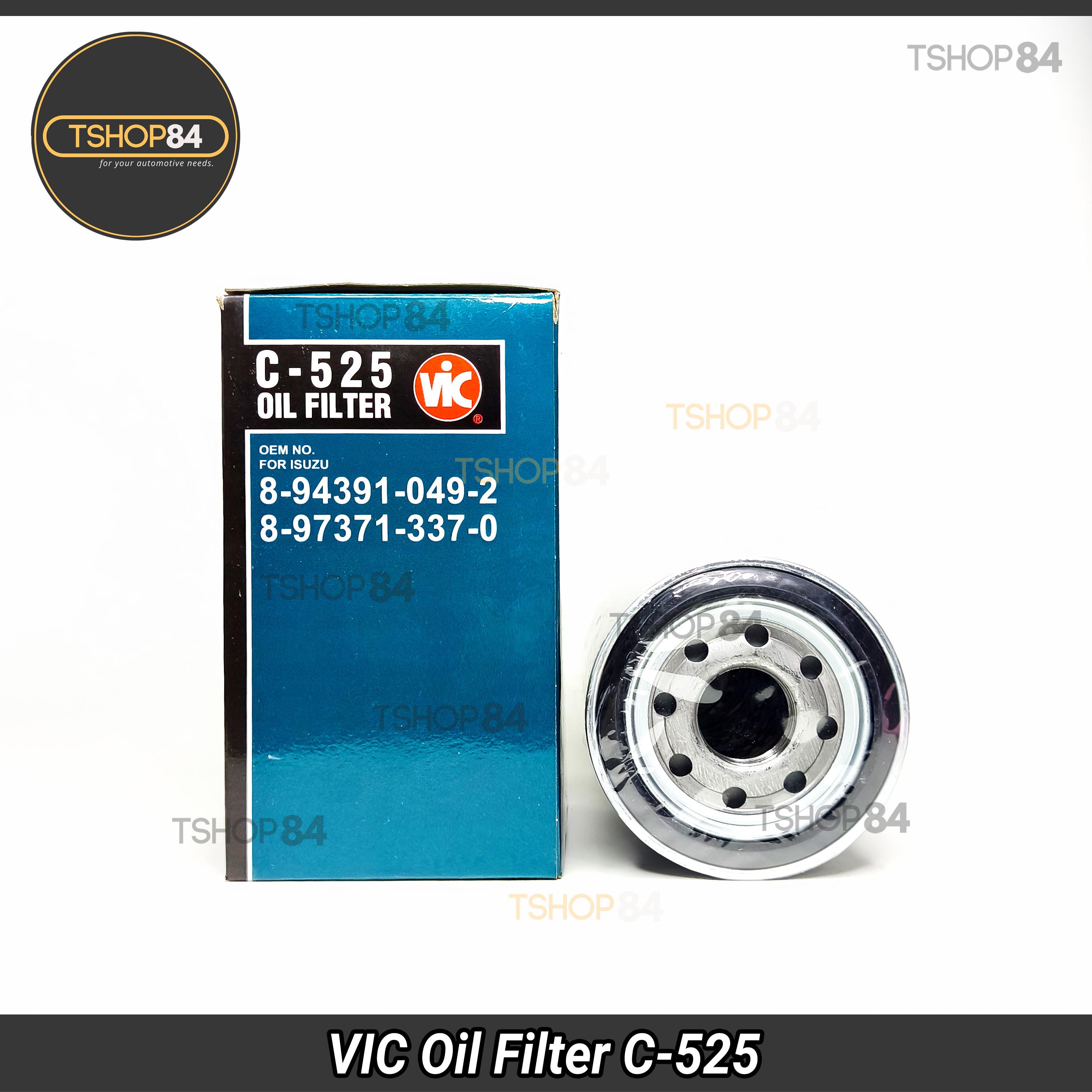 VIC Oil Filter C-525 Isuzu Forward 6HH1 6HE1 6HL1 6HK1 6HA1 | Shopee ...