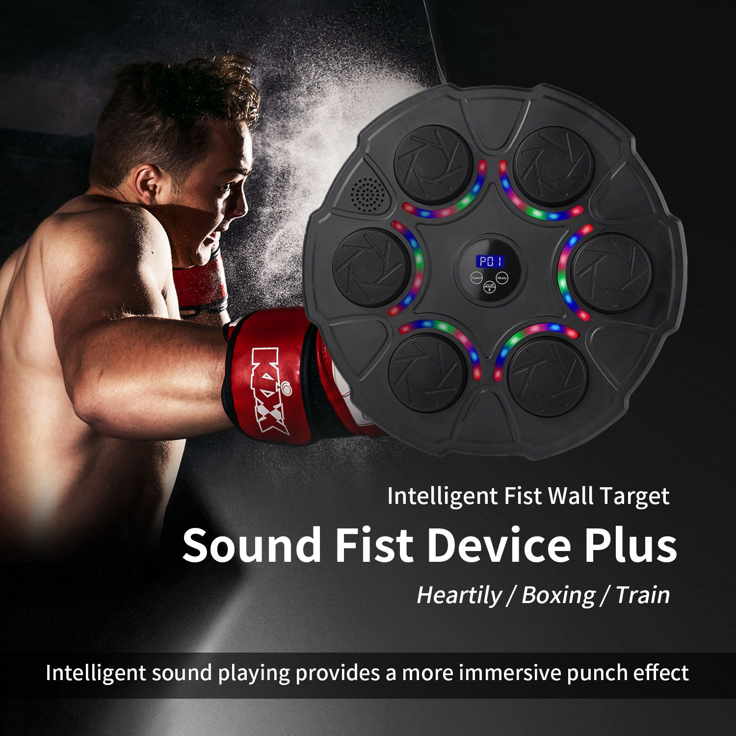 Music Electronic Boxing Machine Electronic Boxing Music and Bluetooth ...