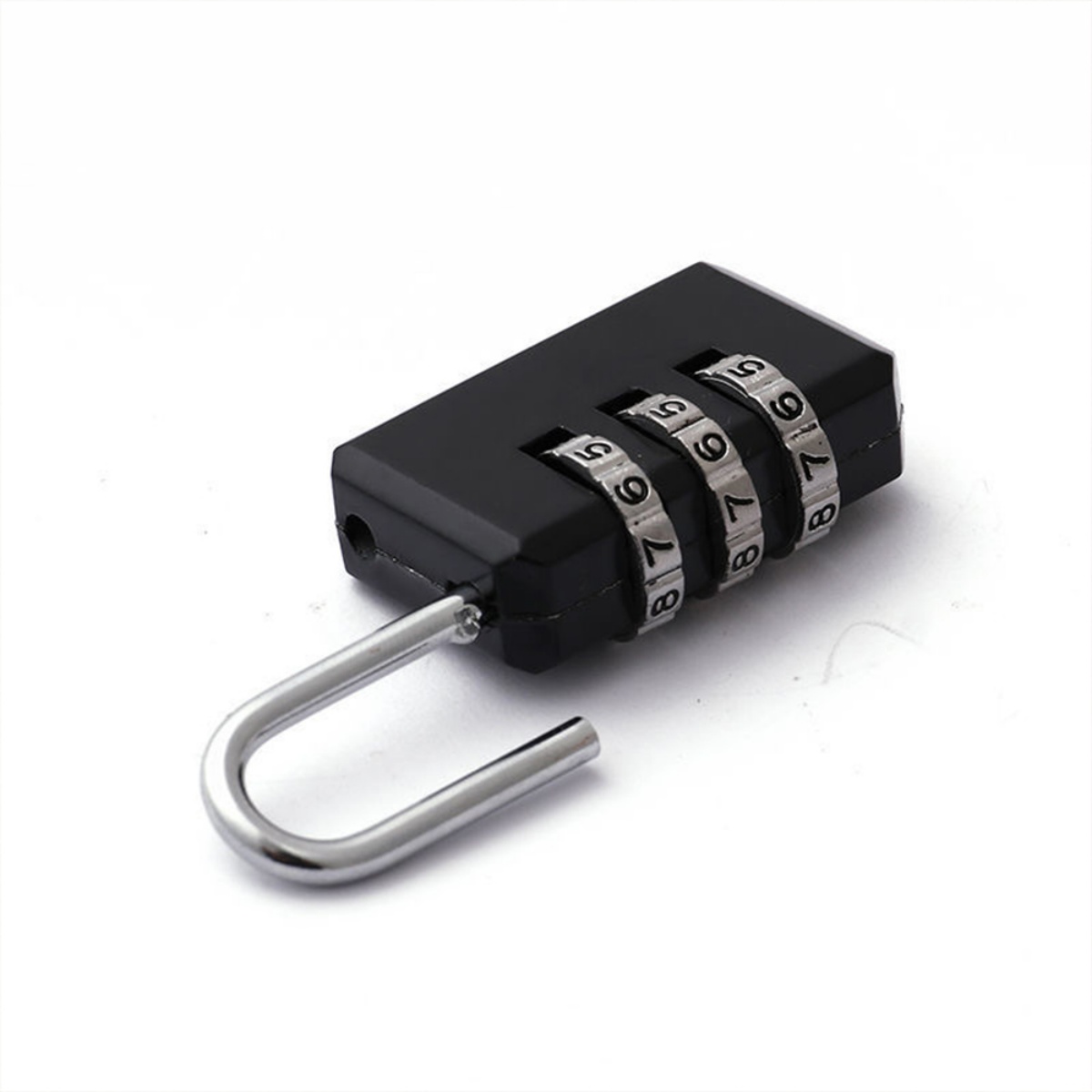 Zinc Alloy 3 Digit Number Lock Password Padlock for School Gym Locker ...