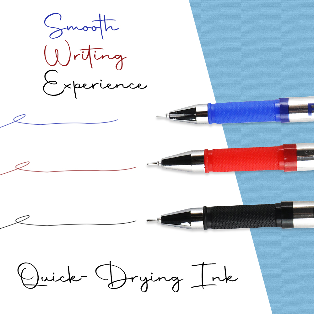 FCI 3 in 1 set Gel Ink Pen Ballpen sign pen 0.5mm 3 colors in Set ...