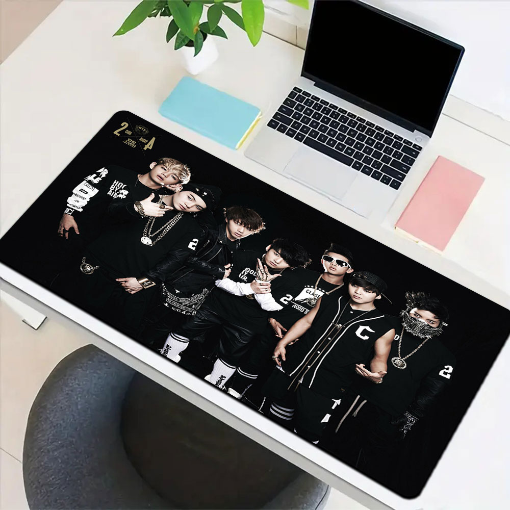 1pc BTS Rap Monster Large Mouse Pad computer mat Desk Mat keyboard mat ...