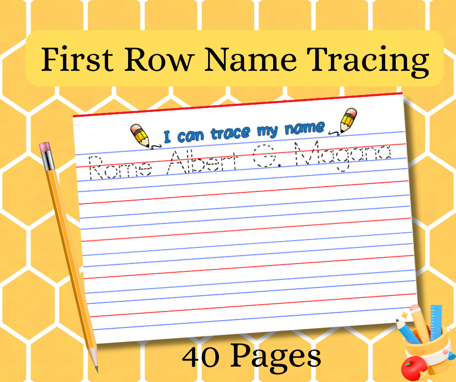 Tracing Pad with Different Variation (Alphabeth, Numbers, Shapes, Name ...