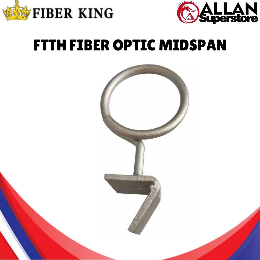 Fiber King Heavy Duty FTTH Bridle Ring for Fiber Optic Cable | Fiber ...