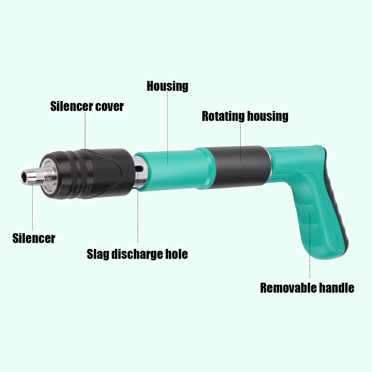 Nail Puncher Gun Nail Guns For Concrete Rivet Tool Steel Rivet Gun Nail ...
