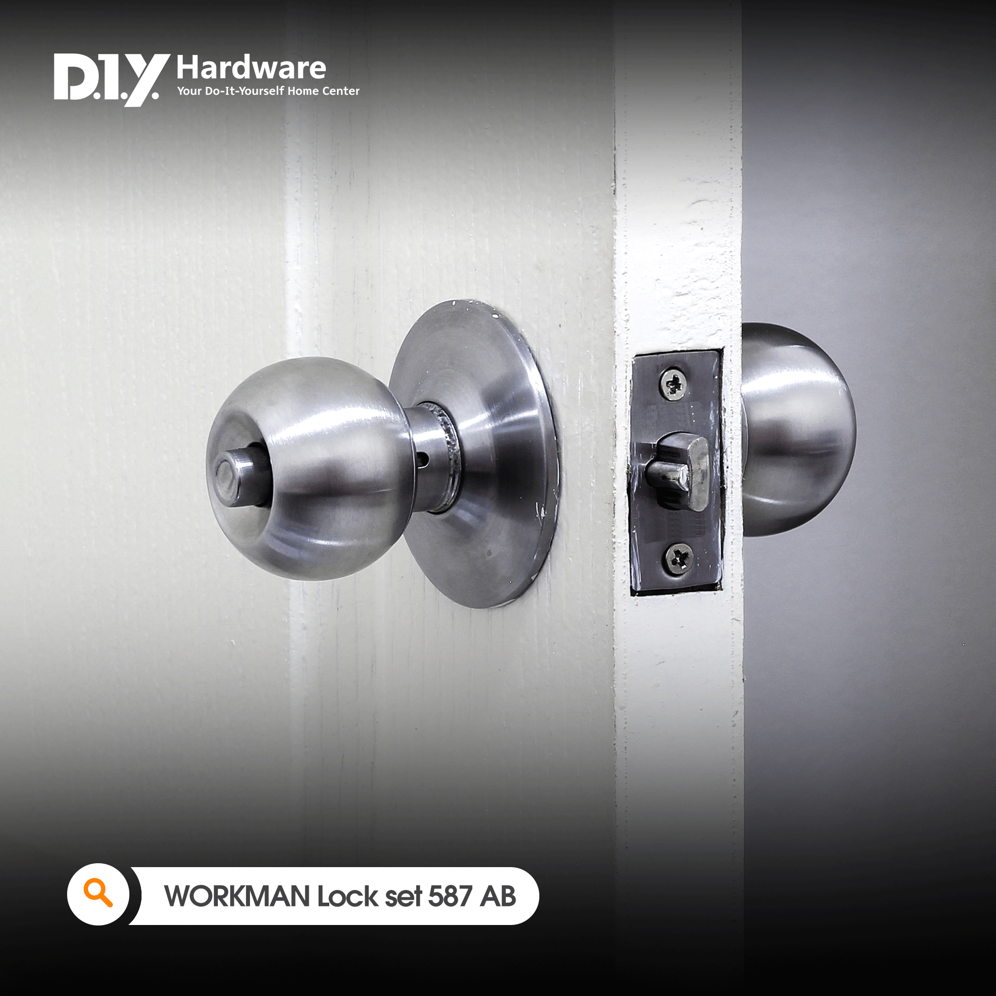WORKMAN Lock set 587 AB Premium Security All-in-One Lockset | Shopee ...
