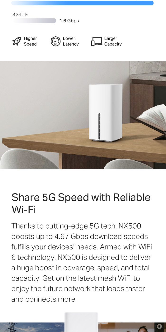 TP-Link Archer NX500 5G AX3000 Wireless Dual-Band Gigabit Router ...