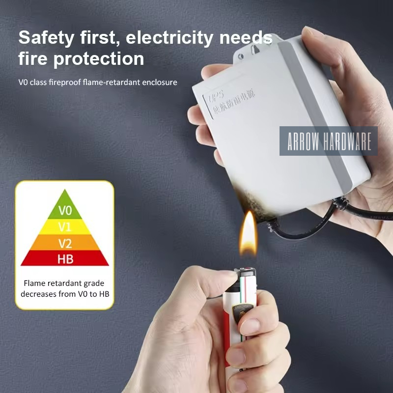 12V 1.5A Uninterruptible Power Supply Mini UPS Battery Backup for WiFi ...