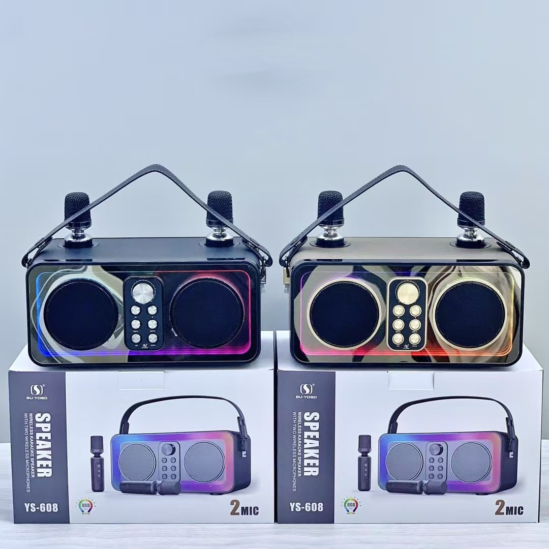 RD Bluetooth speaker outdoor karaoke bass handheld portable home KTV ...