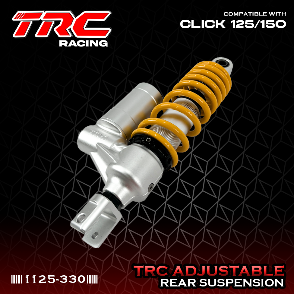 TRC Racing ADJUSTABLE REAR SHOCK SUSPENSION FOR CLICK 125/150 1125-330 ...