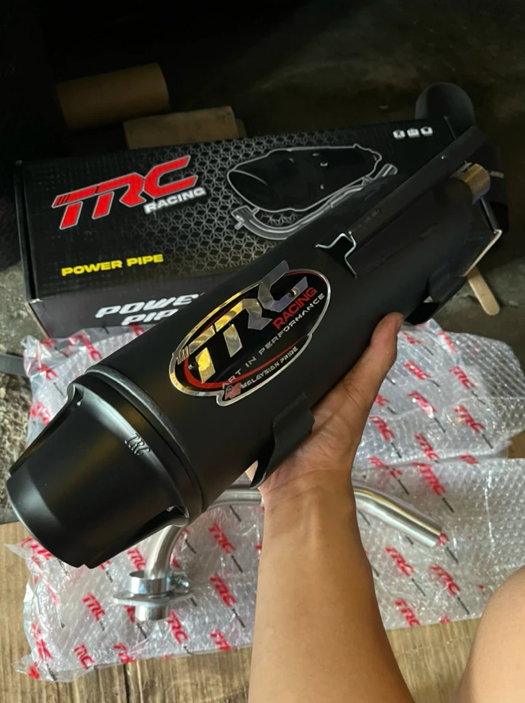TRC RACING POWER PIPE HONDA CLICK 125/150, NMAX V2,V3/ AEROX V2, MIO ...