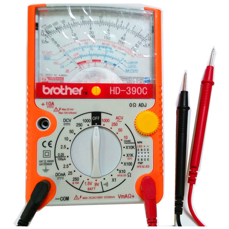 COD Tester HD-390C Analog Multimeter Analog tester Multitester color ...