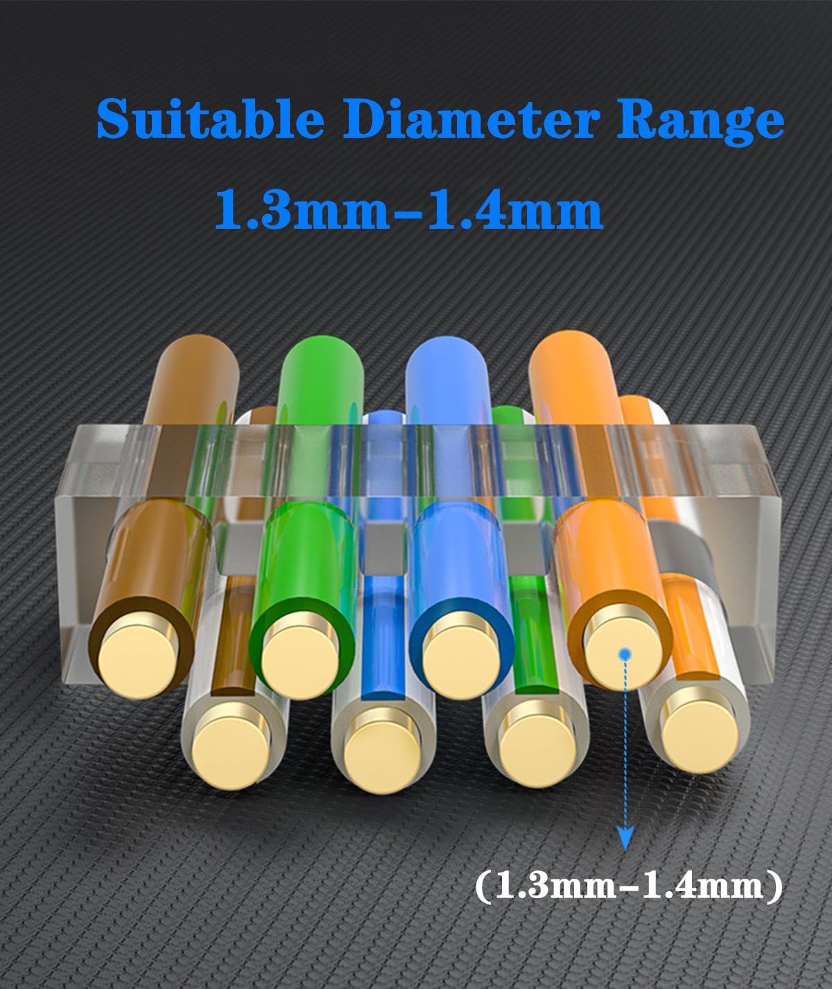 ALLAN CAT7 RJ45 Shielded Pass Through & No Pass Through Connectors Cat7 ...