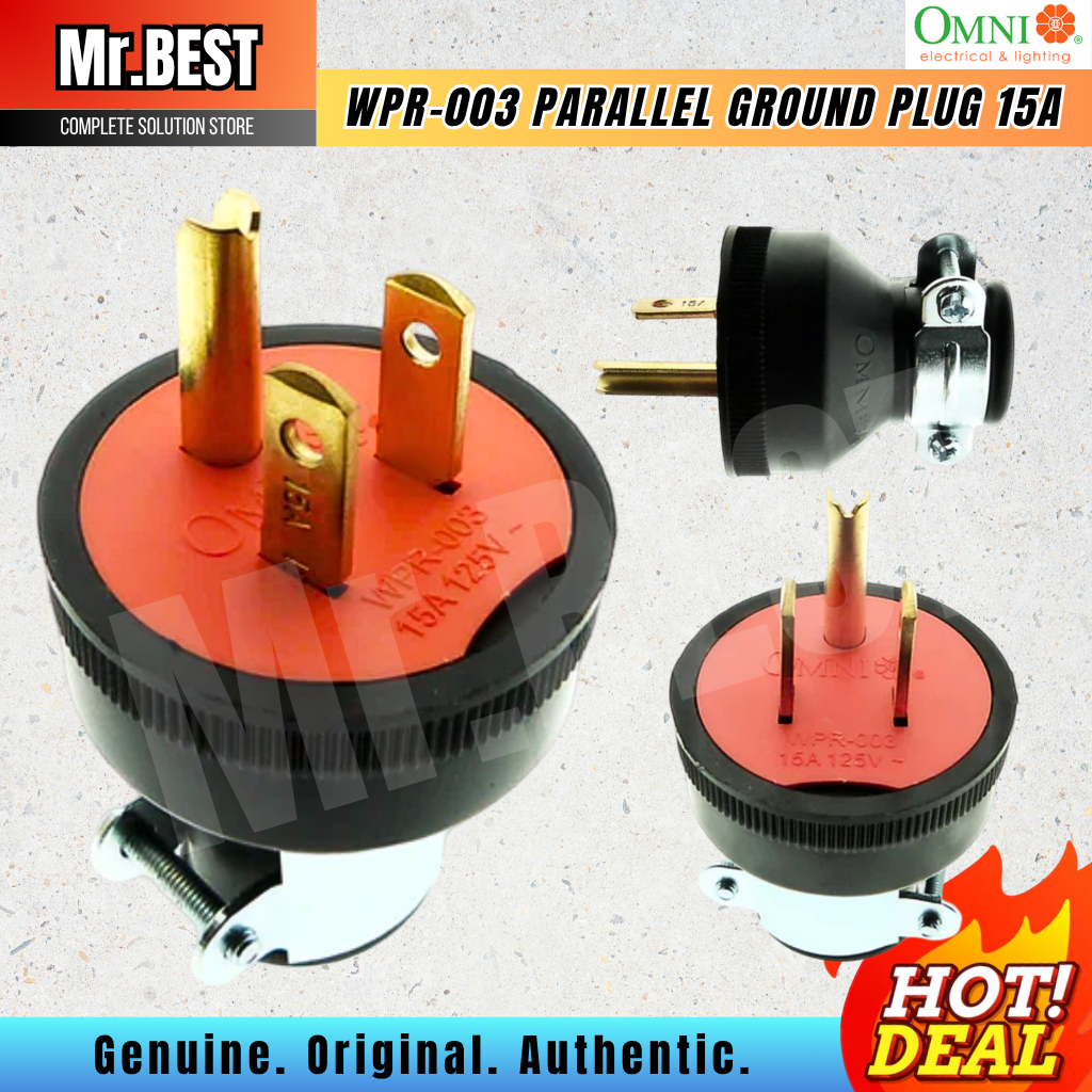 OMNI Rubber Plug Series – Regular, Heavy-Duty & Parallel Ground ...