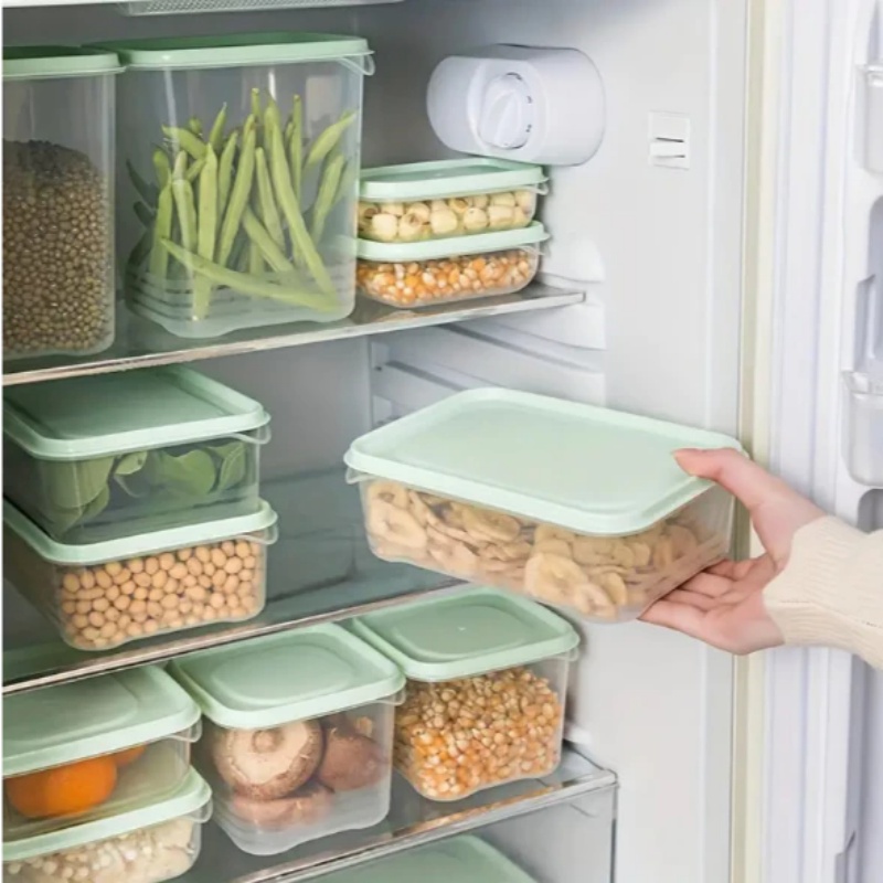 Plastic Fresh Box Food Container Plastic Food Storage Box Microwave ...