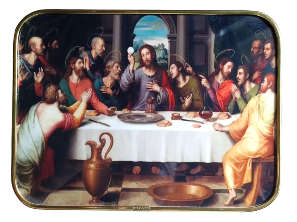 Last Supper Frame with Stand 19.5X14cm | Shopee Philippines