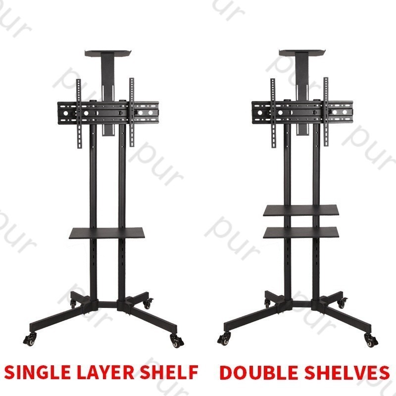 TV Stand Monitor 32-75 Inch Screen Movable Rack Floor Base | Shopee ...