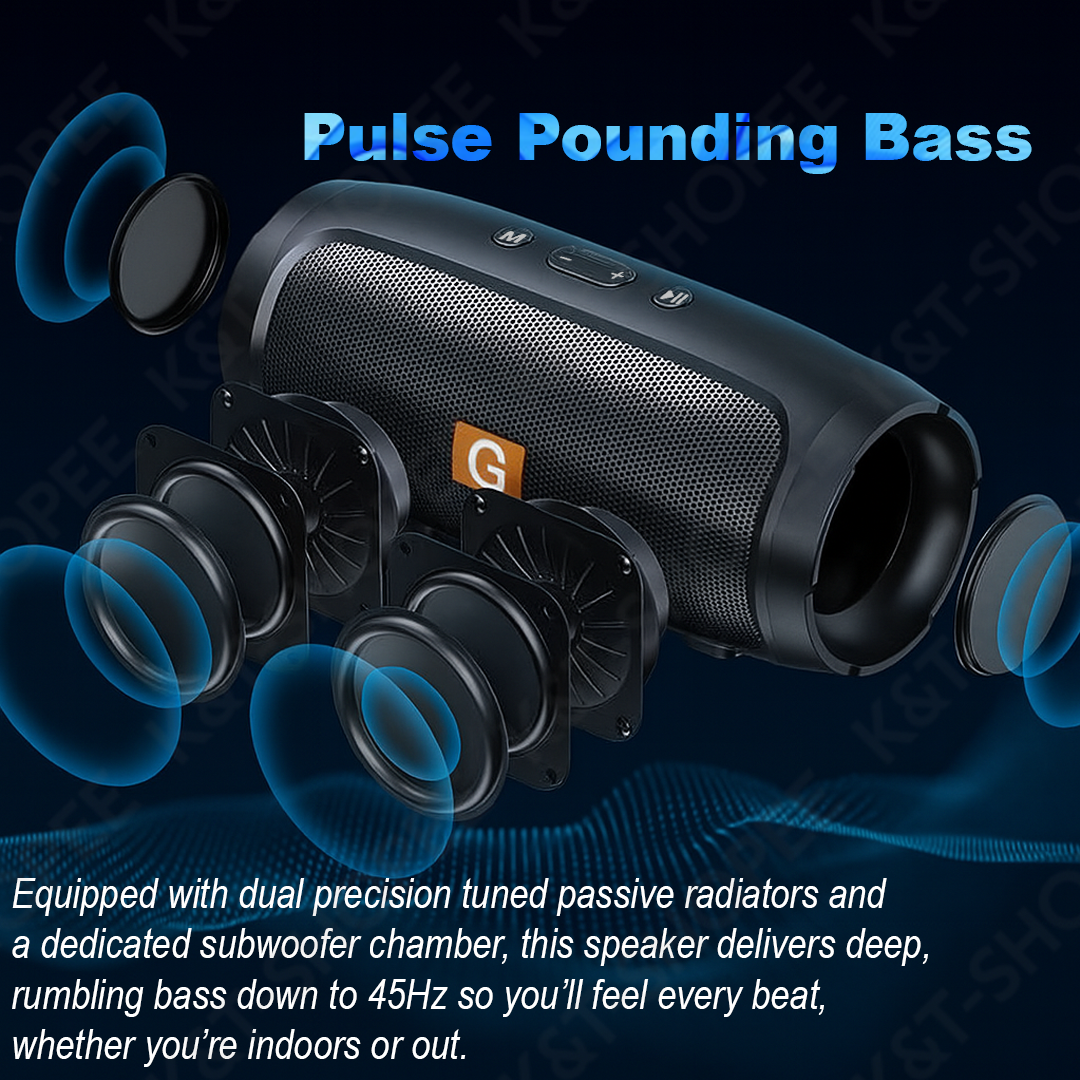 Mini Portable Bluetooth Wireless Speaker [ Good Quality ] Super Bass ...
