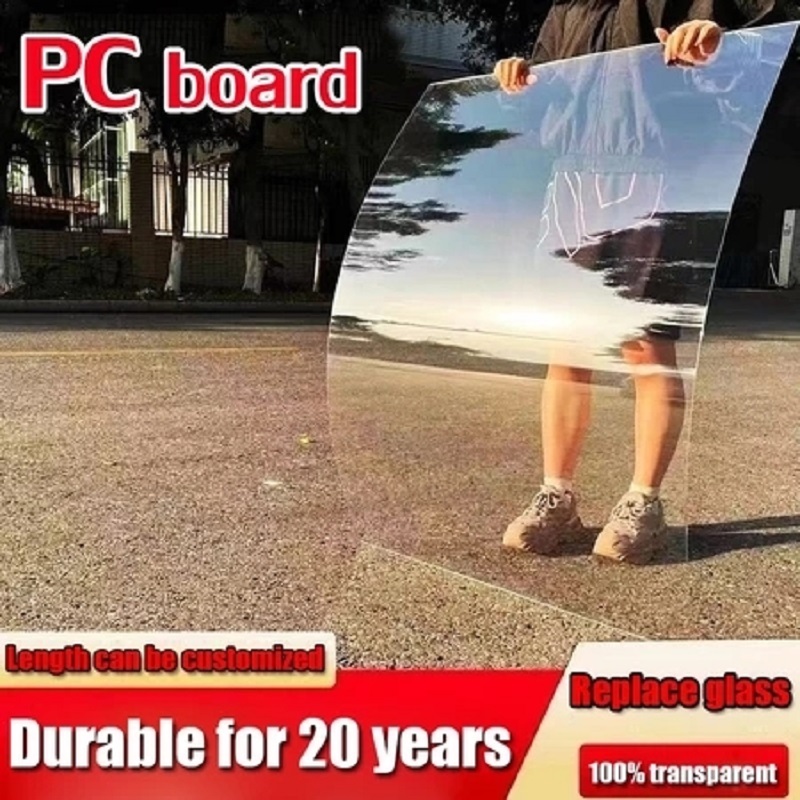 PC Full Transparent Lighting Board Endurance Board Plastic Hard Board ...
