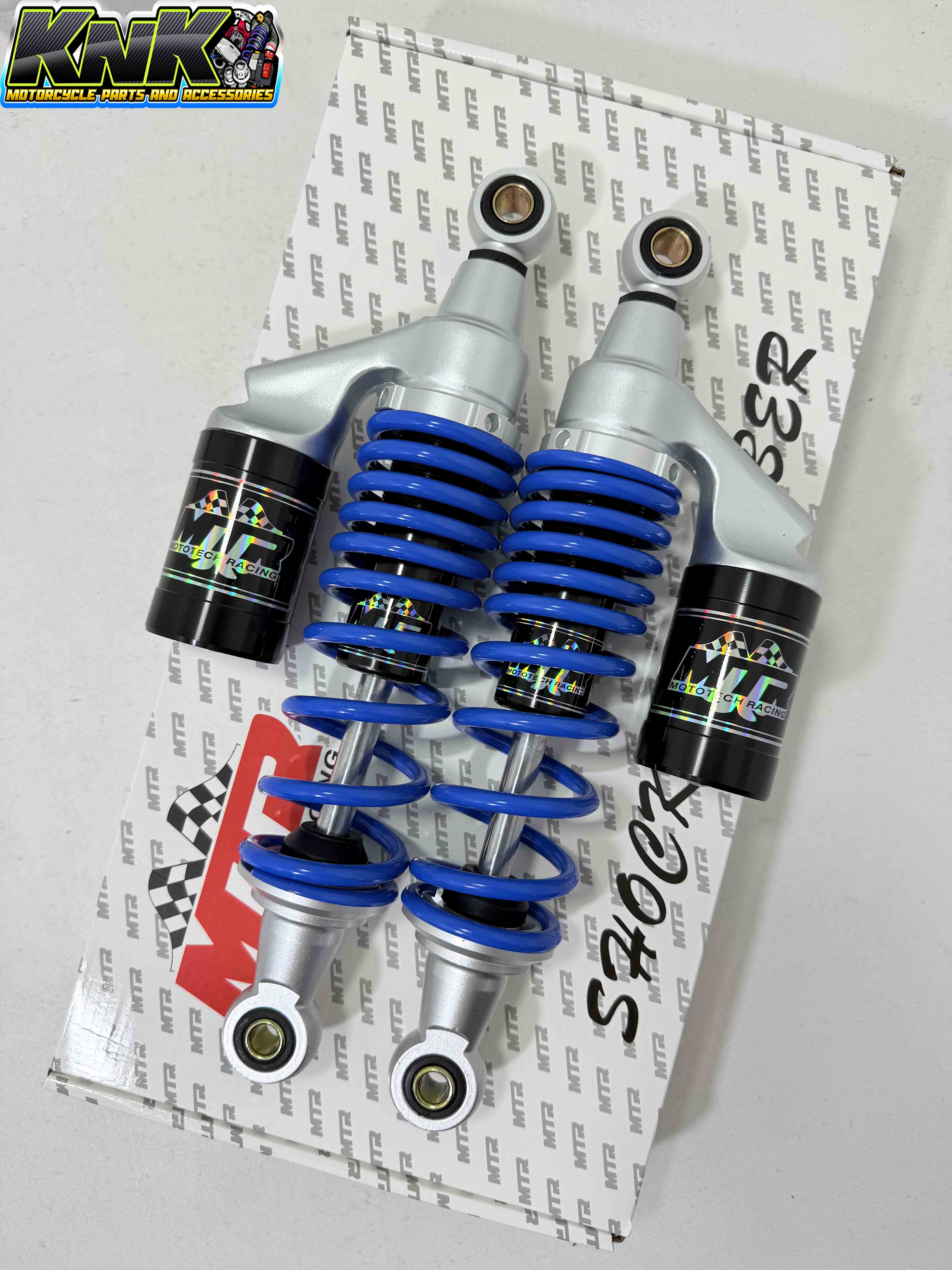 MTR REAR SHOCK SUSPENSION FULLY ADJUSTABLE W/ TANK 310MM FOR WAVE 125 ...