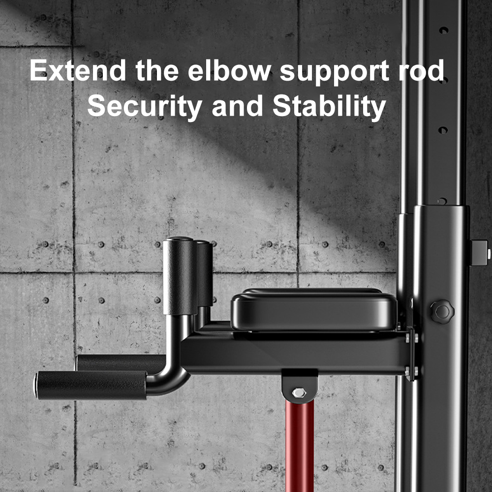OneTwoFit Pull-Up Rod Station Adjustable Height Fitness Exercise Rack ...