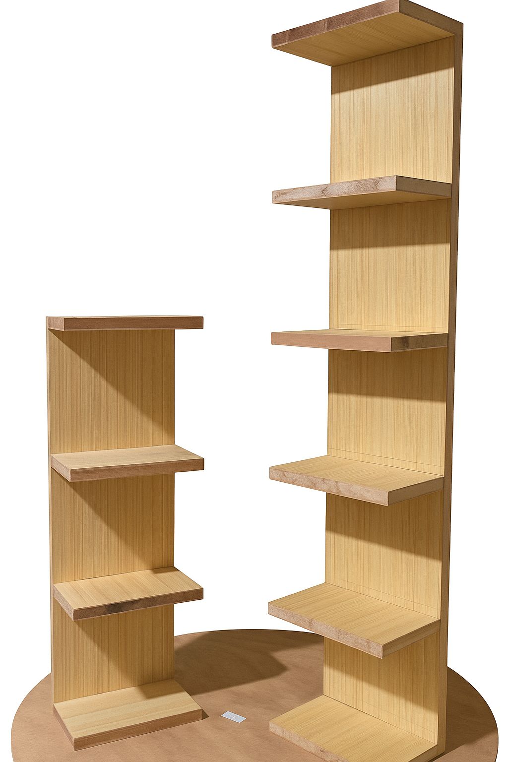 Multi-Purpose Unpainted Plyboard Wall Rack – Hanging, Stackable Storage ...