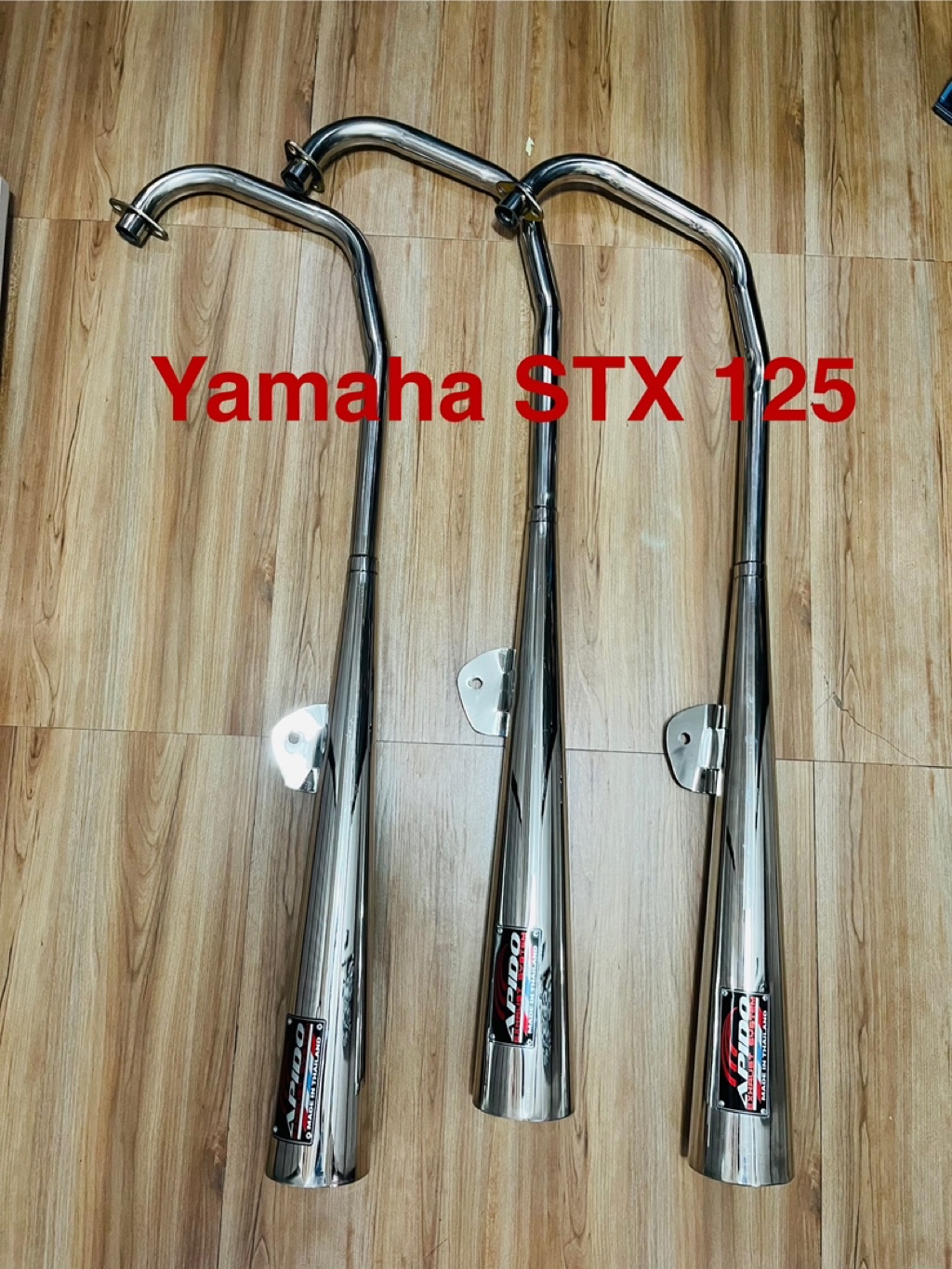 Yamaha STX 125 chicken pipe (tatak APIDO) | Shopee Philippines