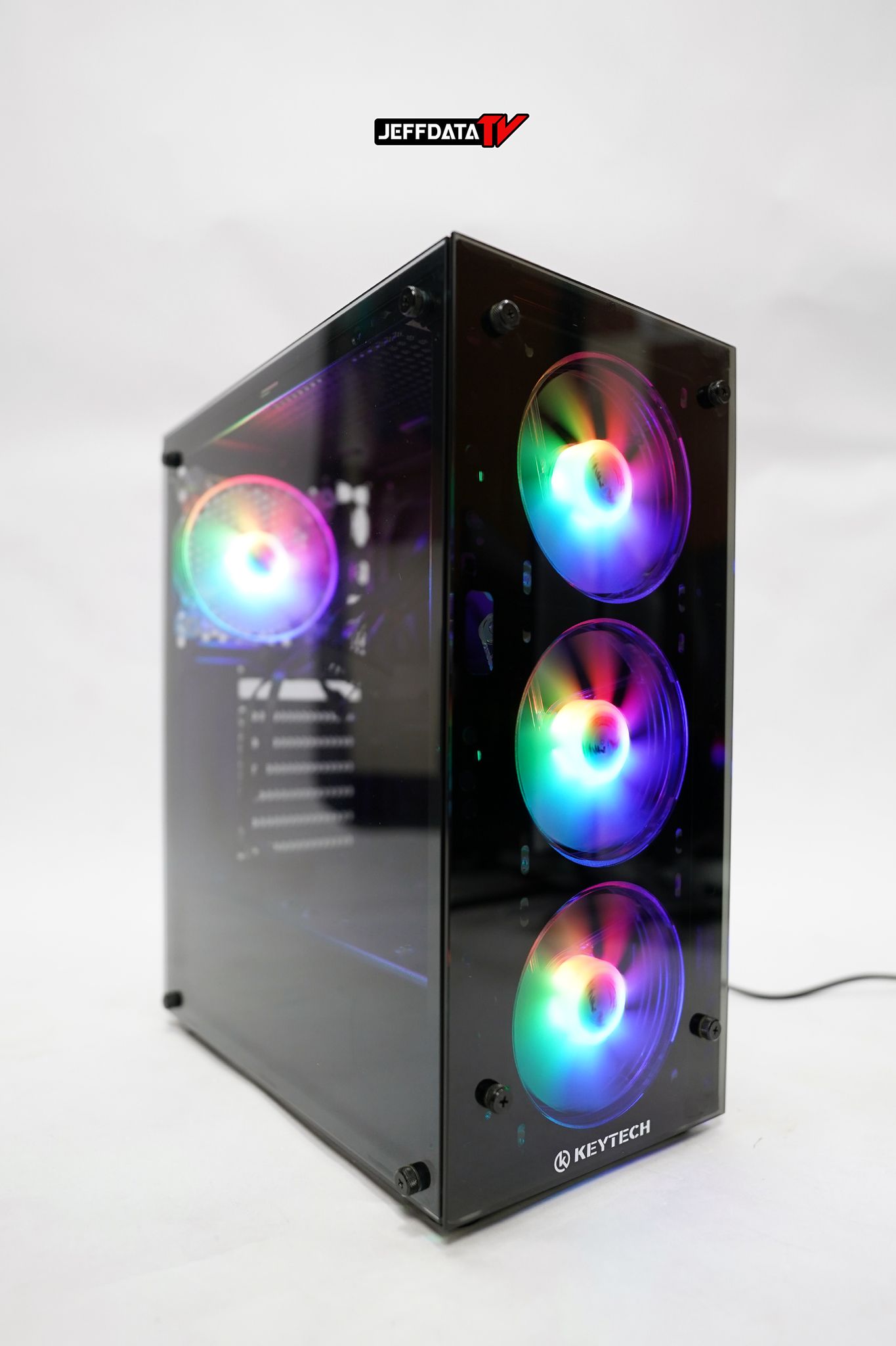 ACC DESKTOP CASE TEMPERED KEYTECH T850 CASING 3.0 T850 NO RGB FAN CASE ...