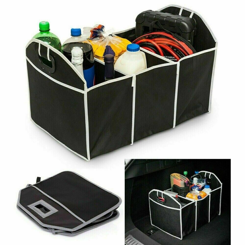 TV038 Folding Car Boot Trunk Organizer Car Trunk Tools Box Organizer ...
