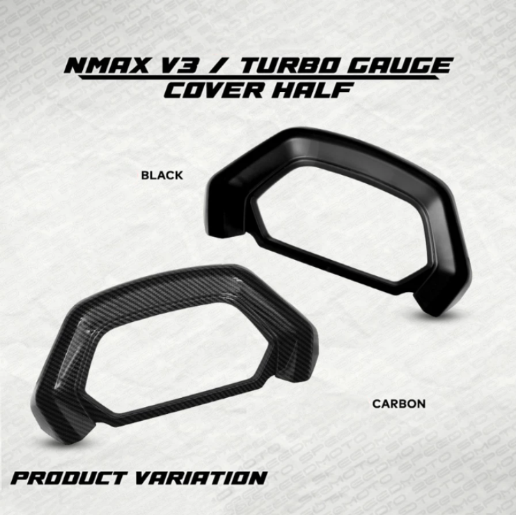 For Nmax V3 & Turbo Techmax: Premium Style Gauge Cover Panel - 2 ...
