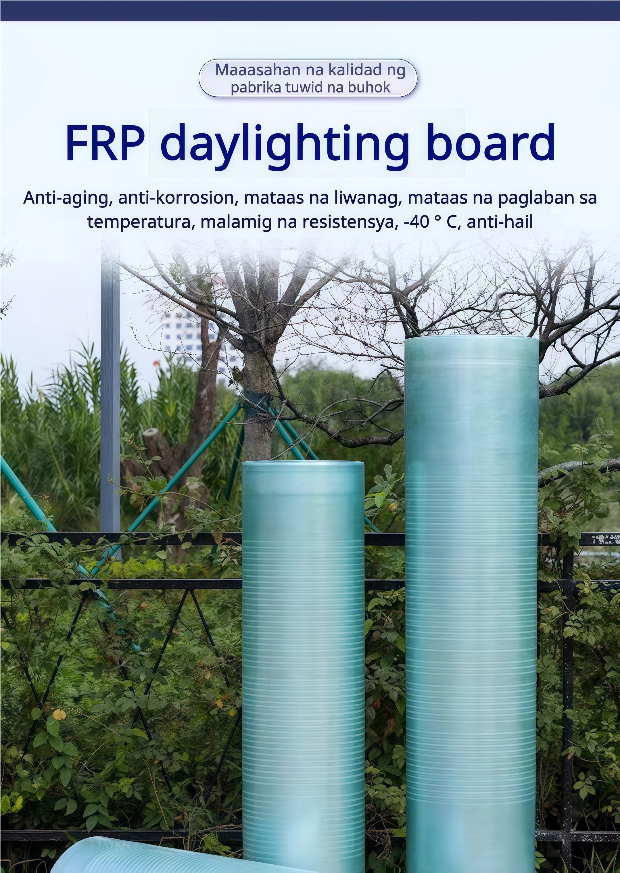 FRP daylighting board, Sunlight Roof Panel,sunlight room board ...