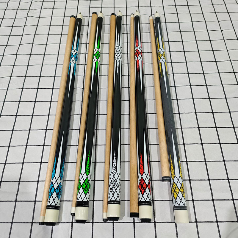 Two Folds Billiard Foldable Maple Superb Cue Pool Stick Snooker ...