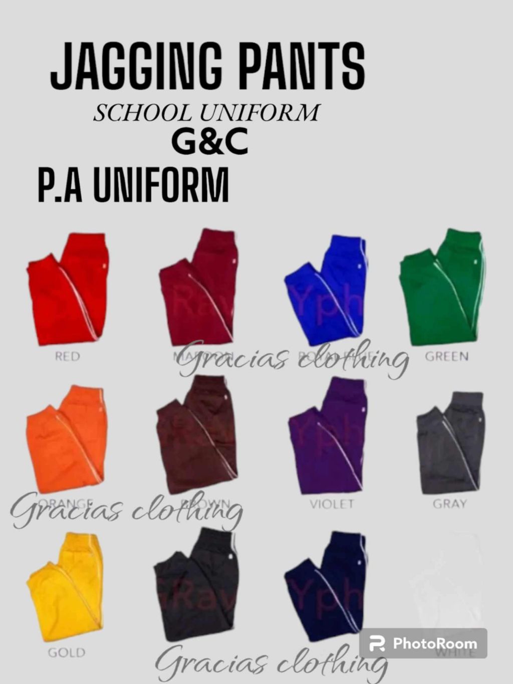 JAGGING PANTS / SCHOOL UNIFORM P.E UNIFORM PANTS GARTERIZE PANTS/GOOD ...
