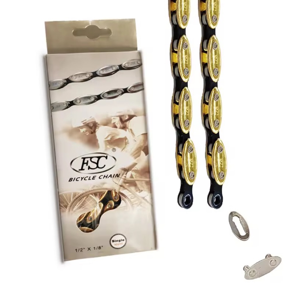 FSC/SHIMANO OLIVE CHAIN For FIXEDGEAR/ FSC BRAND/ SINGLESPEED/ FIXIE ...