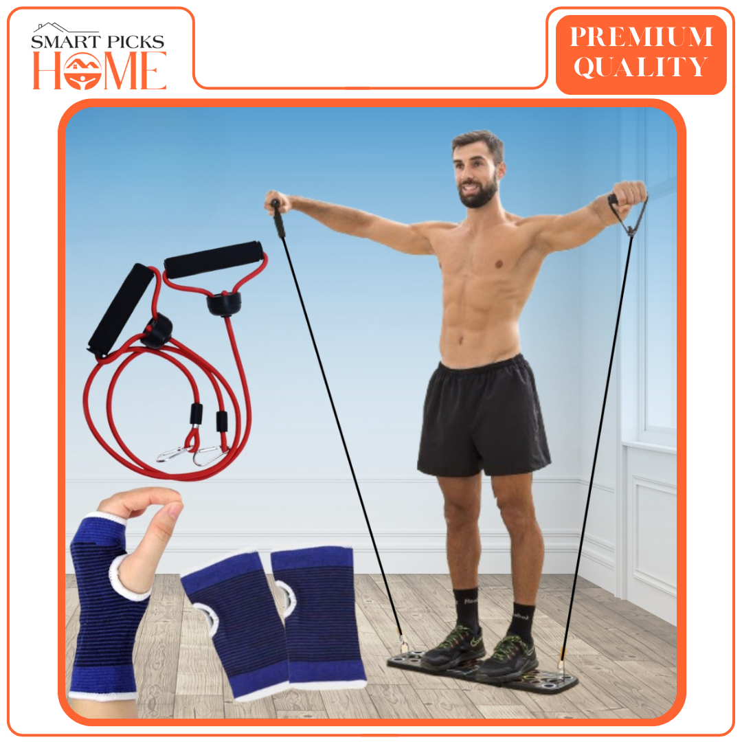 Smart Picks Home - Pull Rope Workout TPE Pull Rope Yoga Fitness Home ...