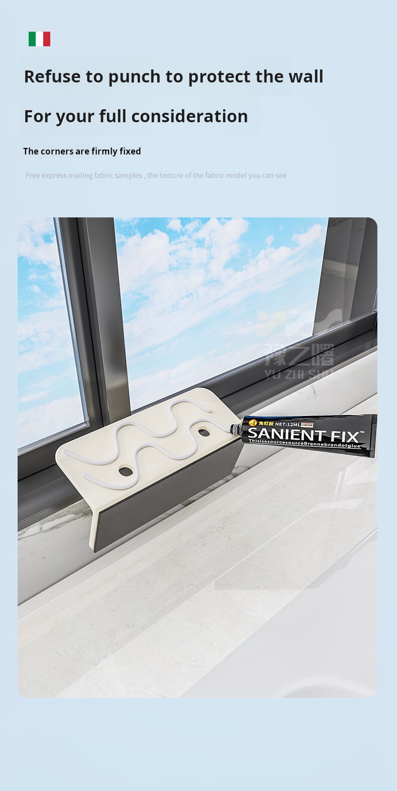 Multi-Functional Window extend rack Magnetic Hole-Free Retractable ...