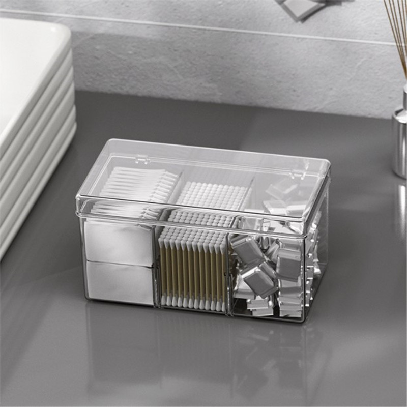 Mask Storage Box Entrance Home Transparent Dustproof Mouth Nose Mask ...