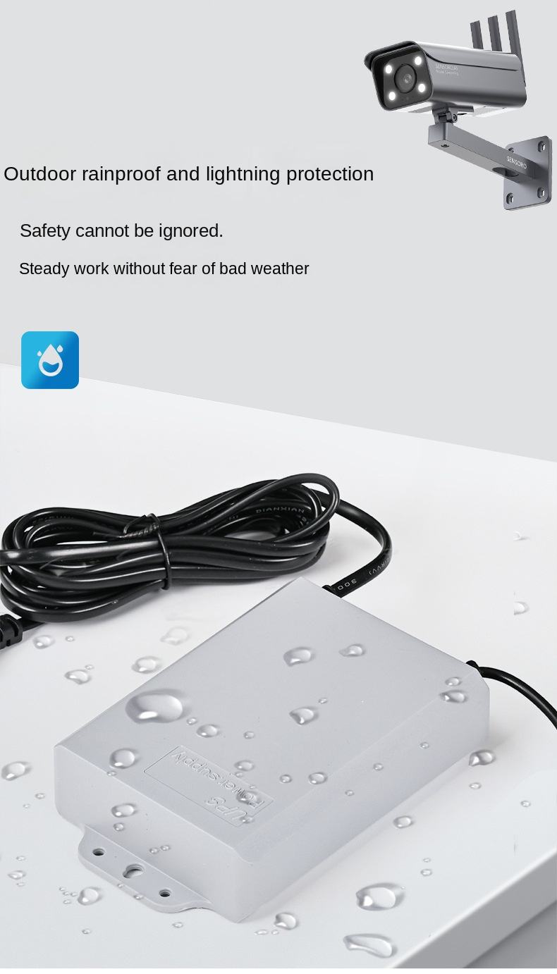 12V 22500mAh Outdoor UPS – Reliable Backup Power for CCTV, WiFi Routers ...