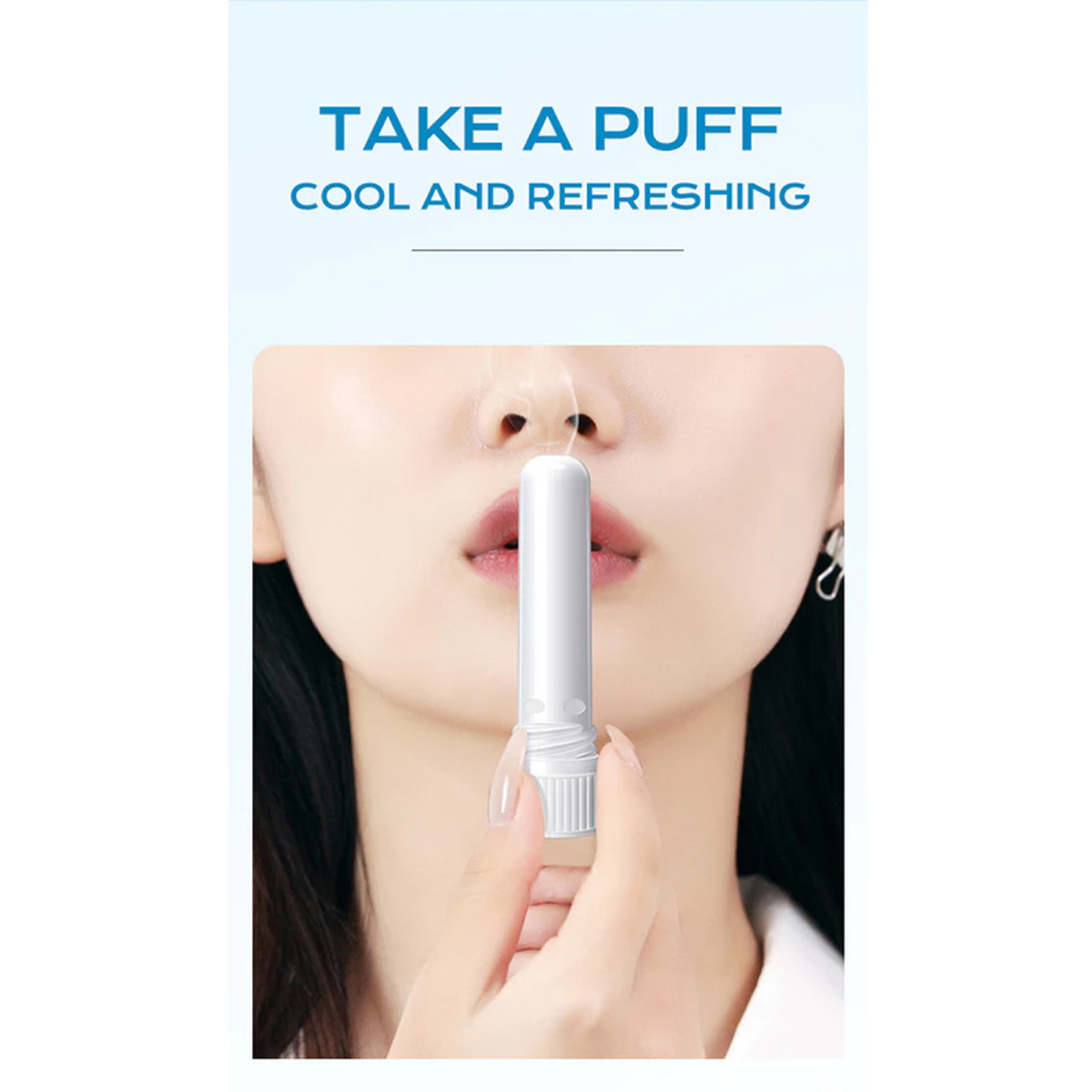 Cool Nasal Inhaler Double Hole Refreshing Stick Energy Bar Refreshing ...