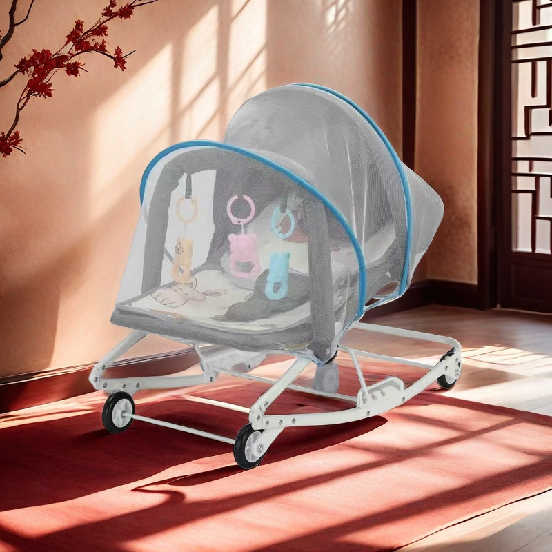 Baby rocking chair bed crib cradle chair newborn baby rocker strollers ...