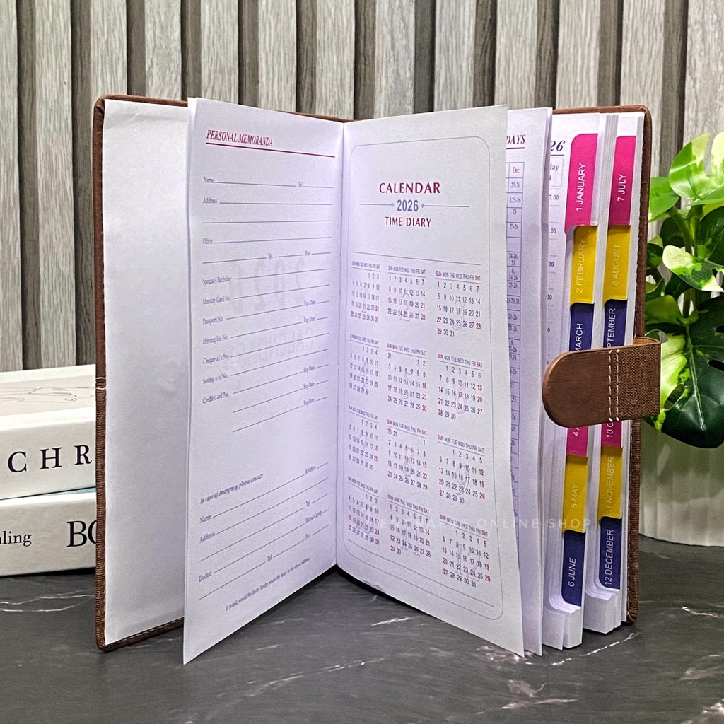 Personalized 2026 Planner Notebook – Laser Engraved/ Elegant Gift ...