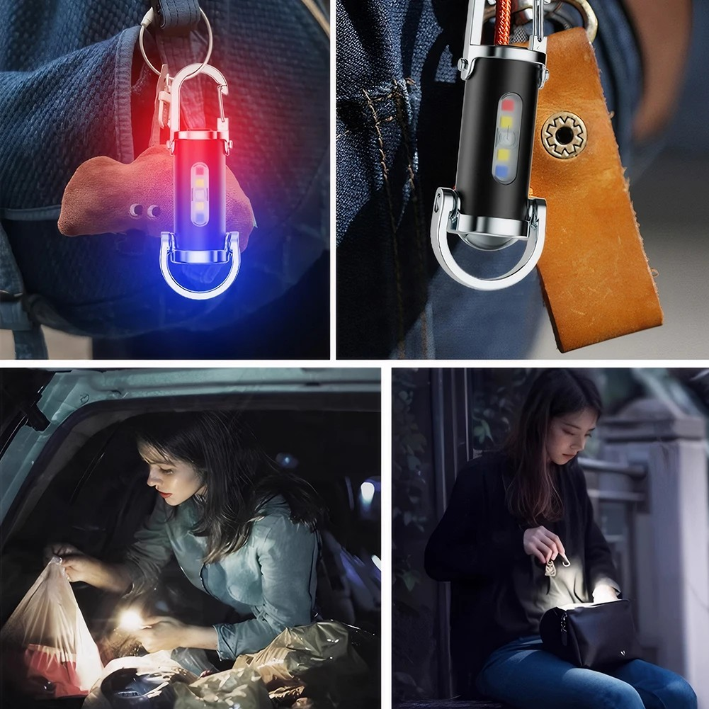 2025 Outdoor Camping Portable Emergency Lighting Mini Flashlight ...