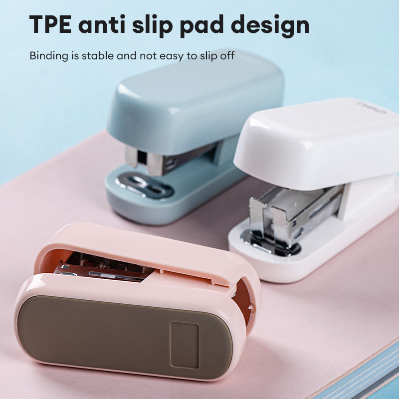Deli 24/6 & 26/6 Mini Stapler Compact Desk Stapler With Nails EM212 ...