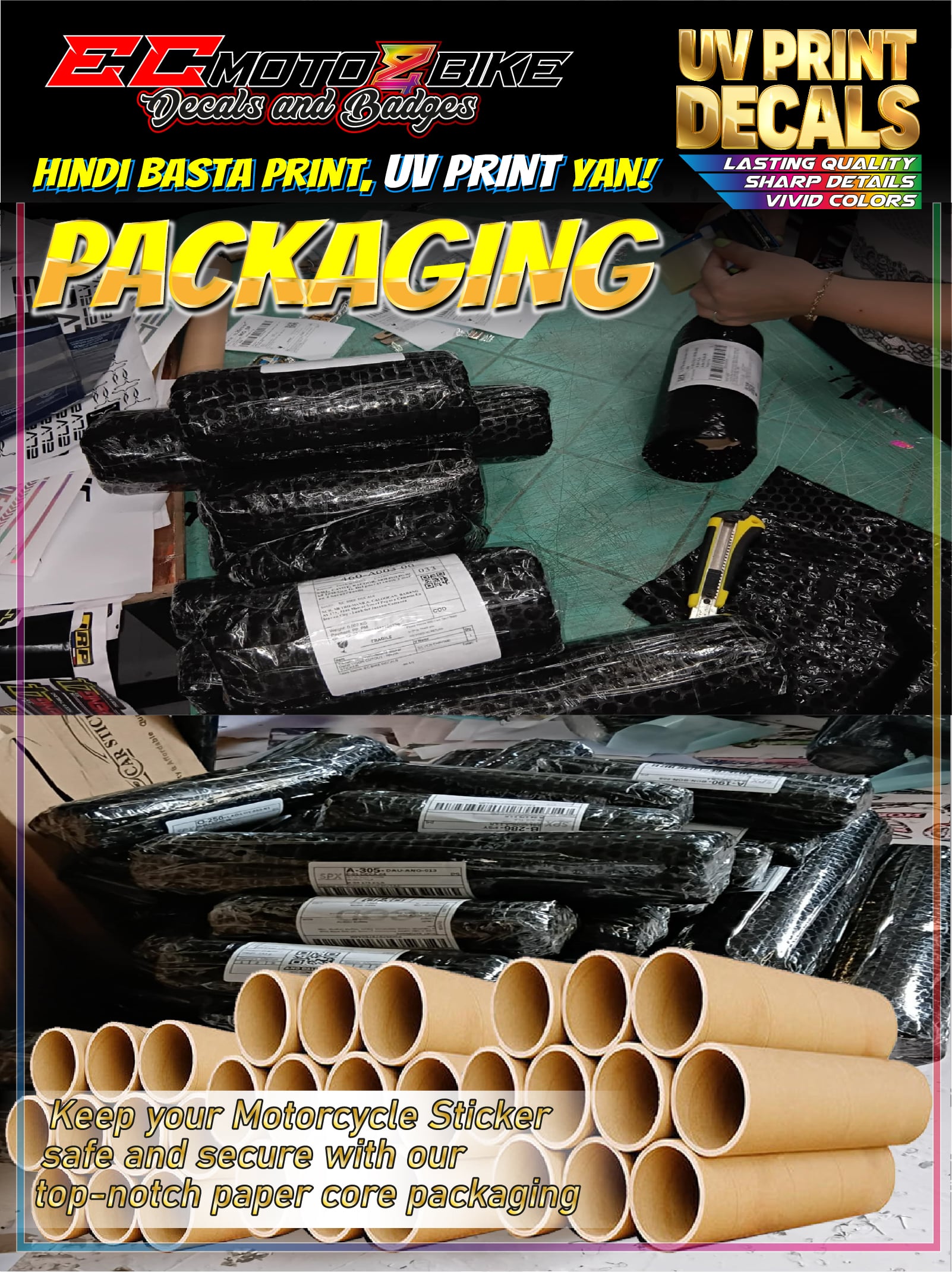 Rusi Sticker 125 Decals - TMX 125 Custom Graphics - Head Decals for ...